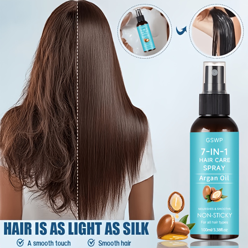Hair Care Essence Oil Spray - GSWP Argan Oil Hair Care Spray,