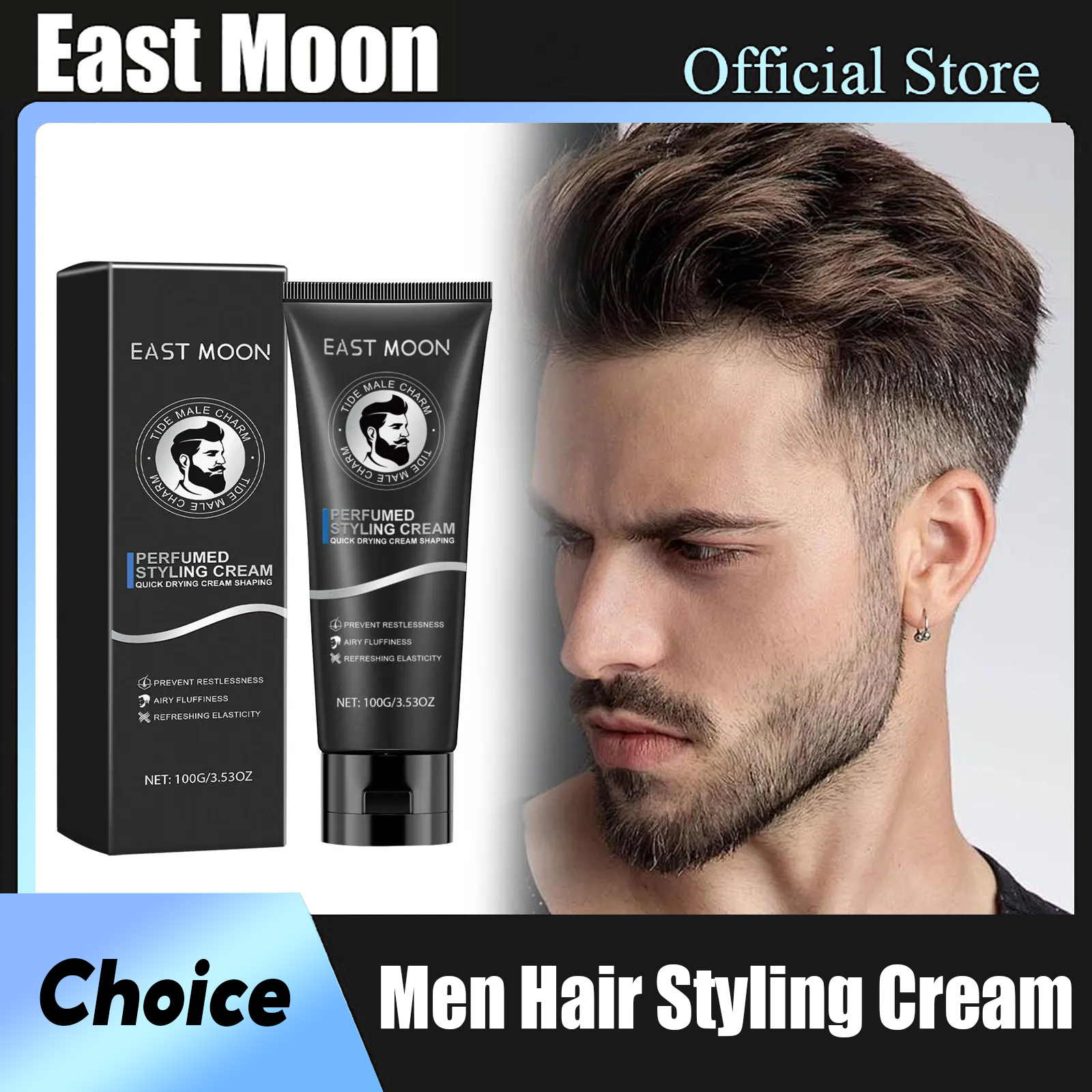 Men Hair Styling Cream Long-La - đánh giá và giá Edge Control Gel