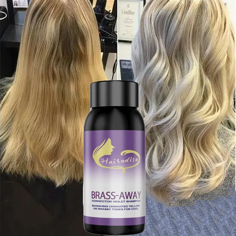 Gray Color Fixing Hair Dye Sha - đánh giá và giá Purple Toning Shampoo