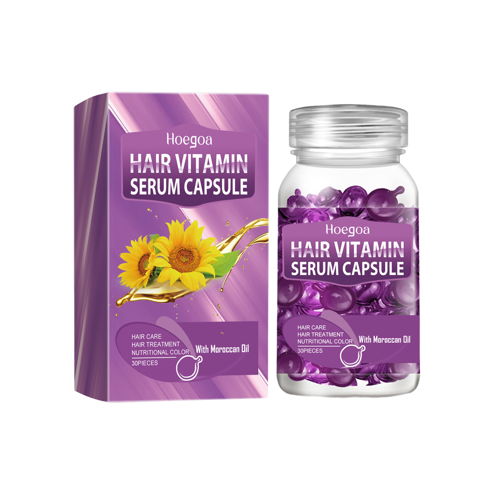 Vitamin Hair Essential Oil Cap - đánh giá và giá Hair Care Serum