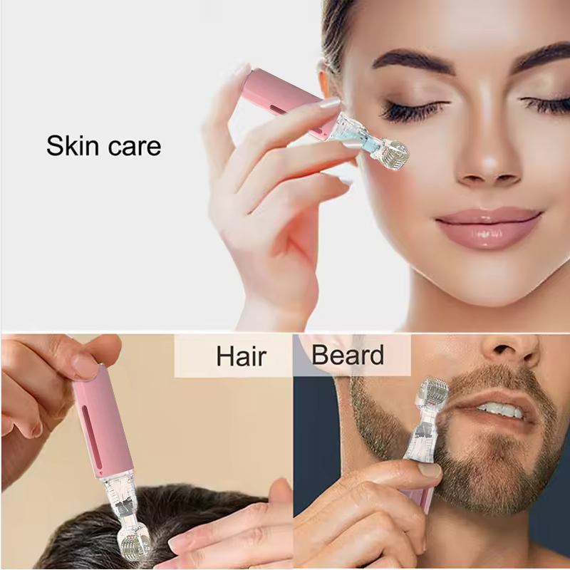 Women Facial Lip Derma Roller  - đánh giá và giá Hair Care Serum