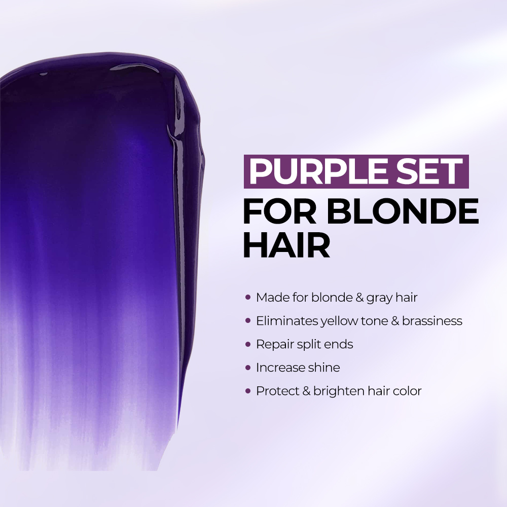 Karseell Purple Hair Mask Purp - đánh giá và giá Purple Toning Shampoo
