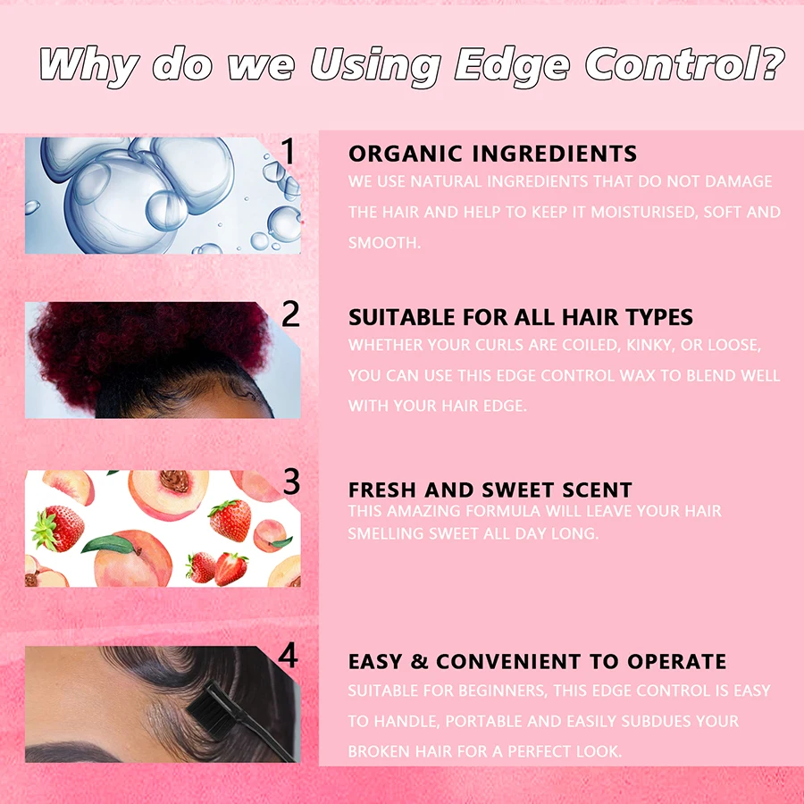 GOIPLE 30g Women Edge Control  - đánh giá và giá Edge Control Gel
