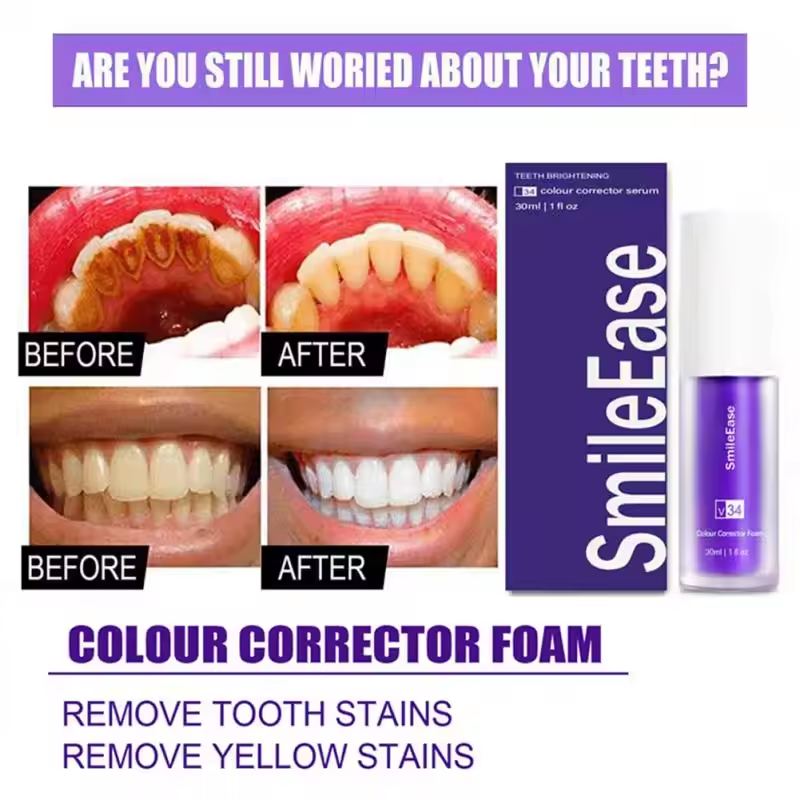 V34 Teeth Whitening Purple Too - đánh giá và giá Purple Toning Shampoo