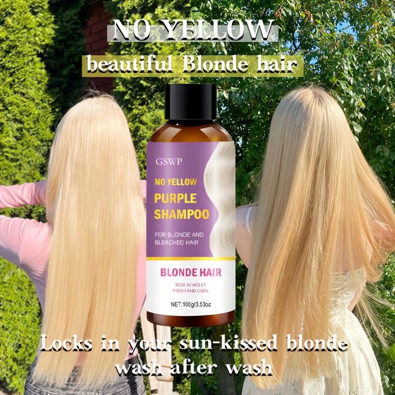 GSWP Anti-Yellow/Purple Shampo - đánh giá và giá Purple Toning Shampoo