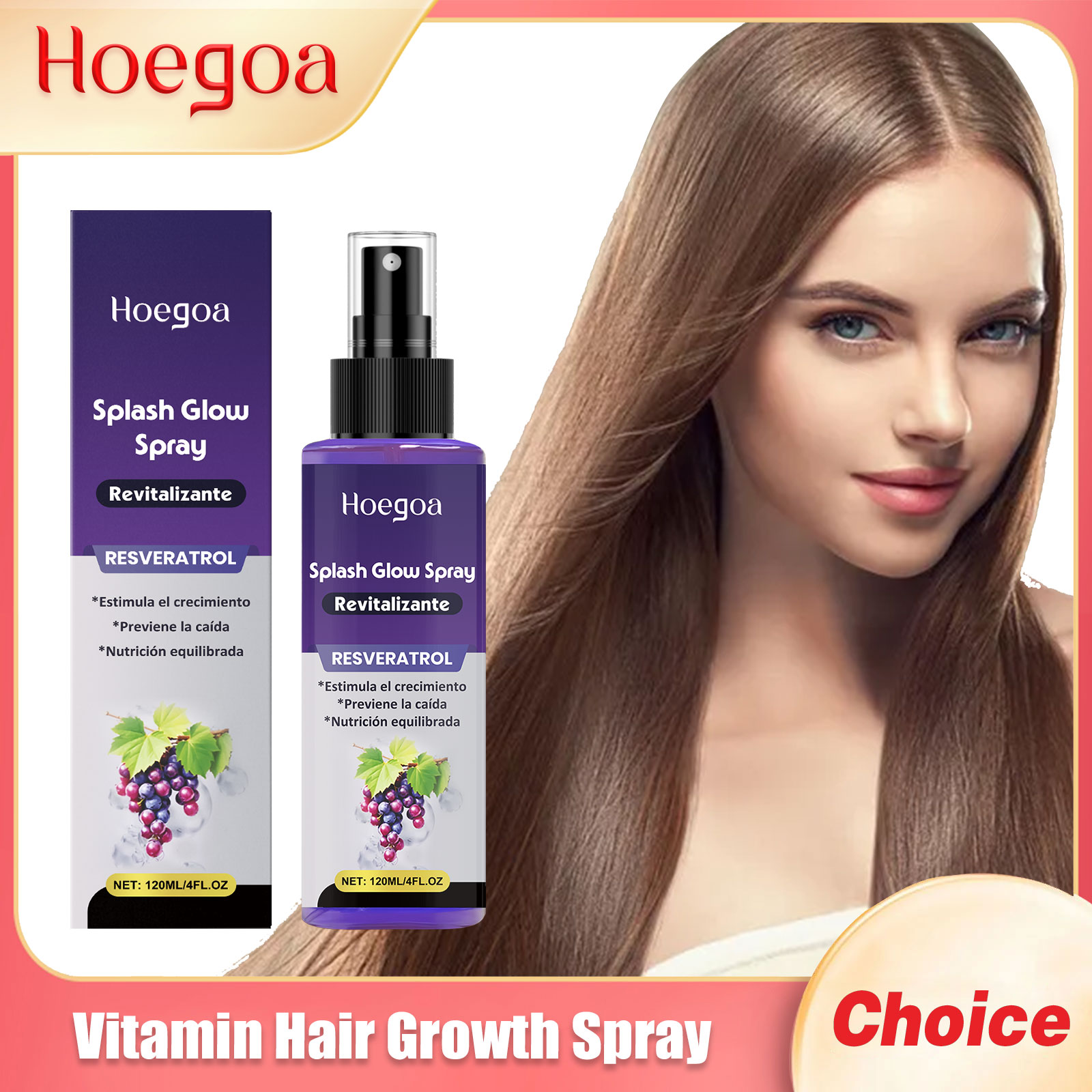 Hoegoa Vitamin Hair Growth Ser - đánh giá và giá Hair Care Serum