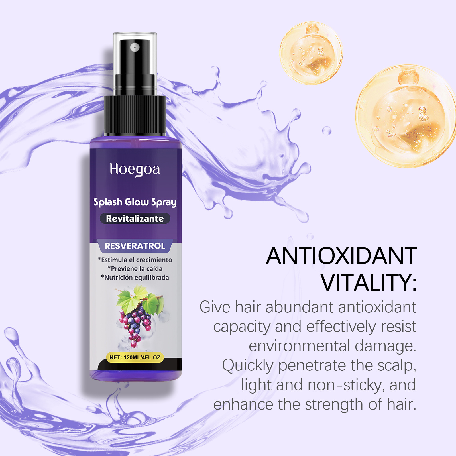 Hoegoa Vitamin Hair Growth Ser - đánh giá và giá Hair Care Serum