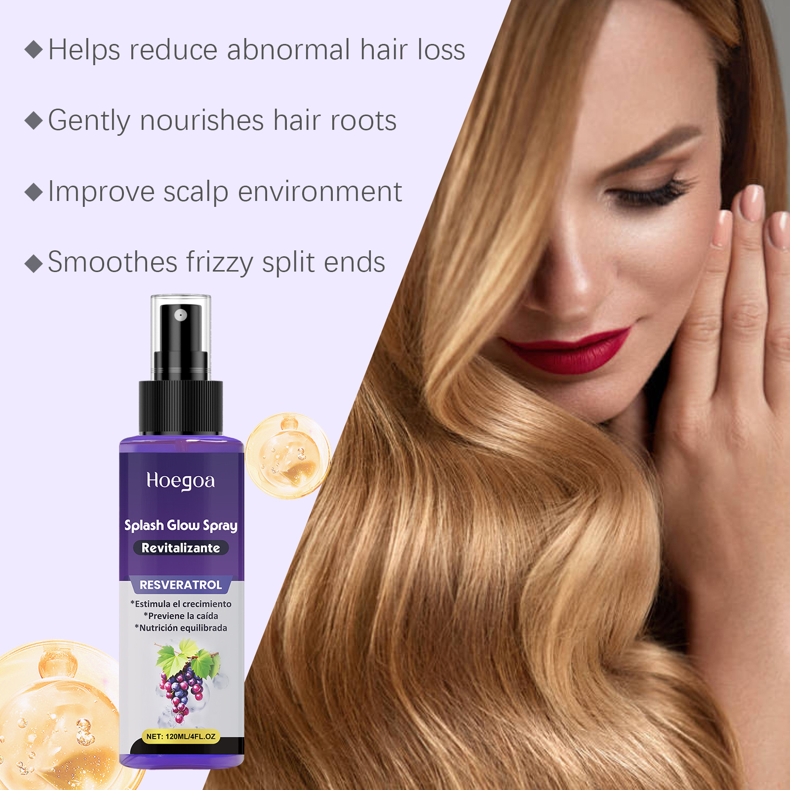 Hoegoa Vitamin Hair Growth Ser - đánh giá và giá Hair Care Serum