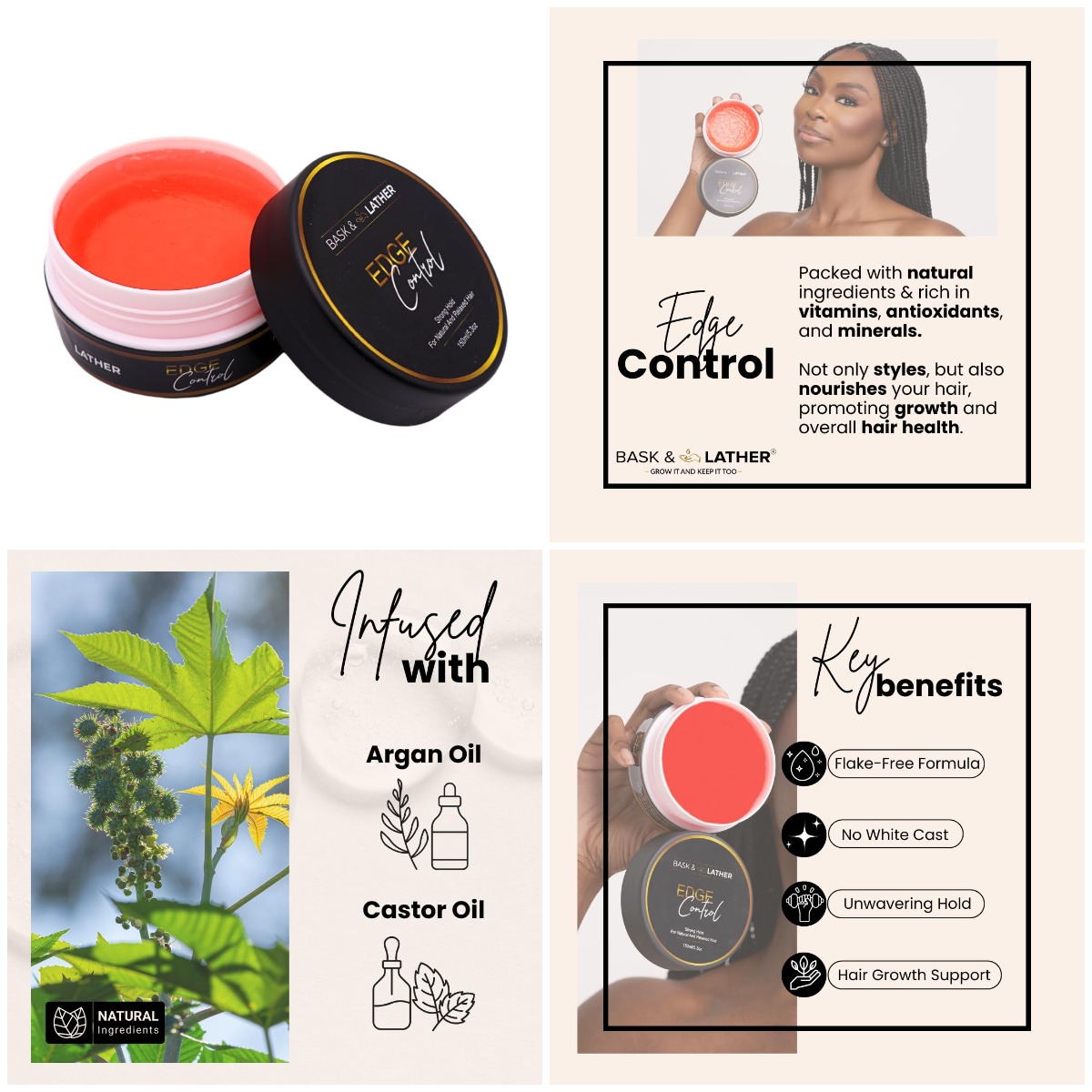 Strong Hold Edge Control Gel w - đánh giá và giá Edge Control Gel
