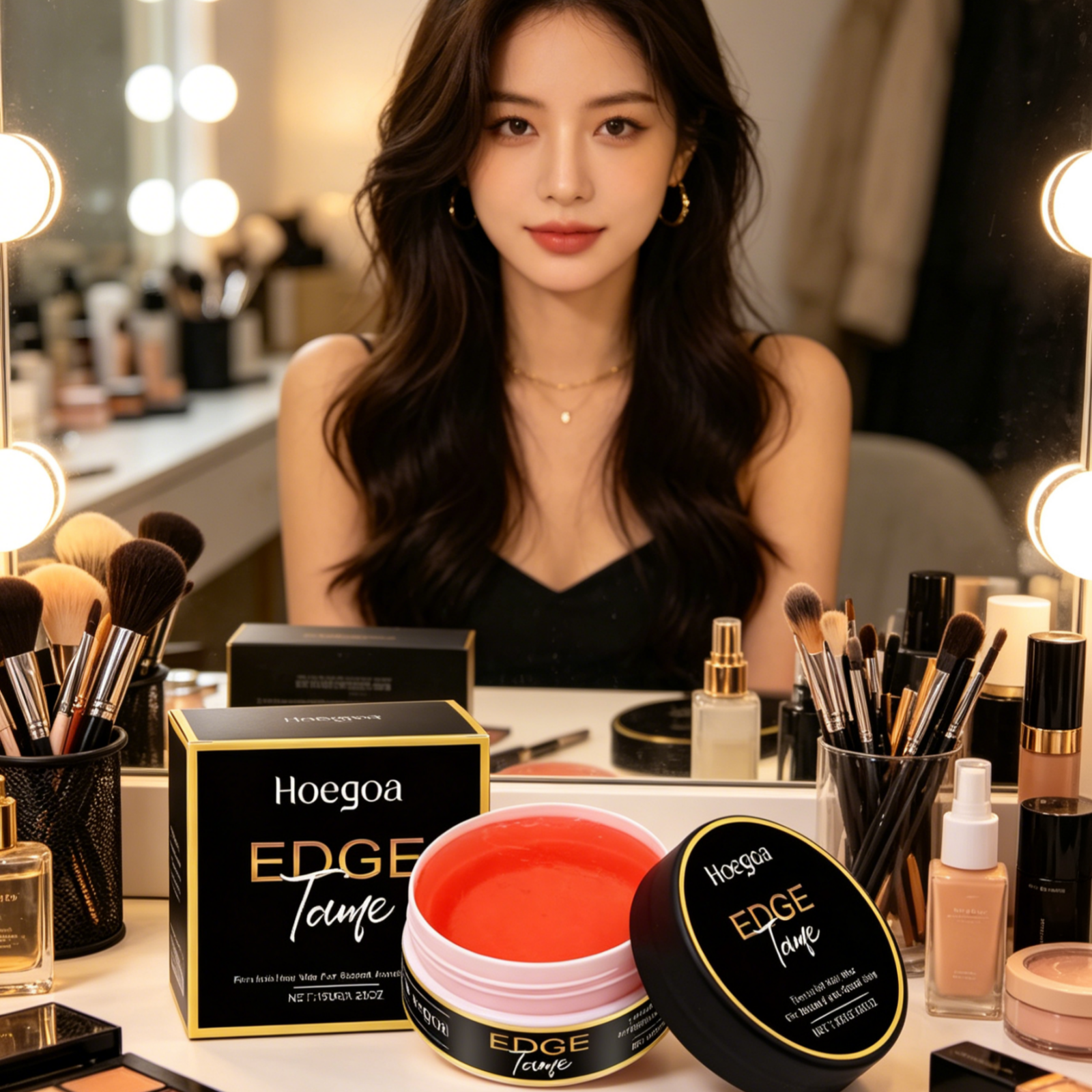 Hoegoa Styling Gel for All Hai - đánh giá và giá Edge Control Gel