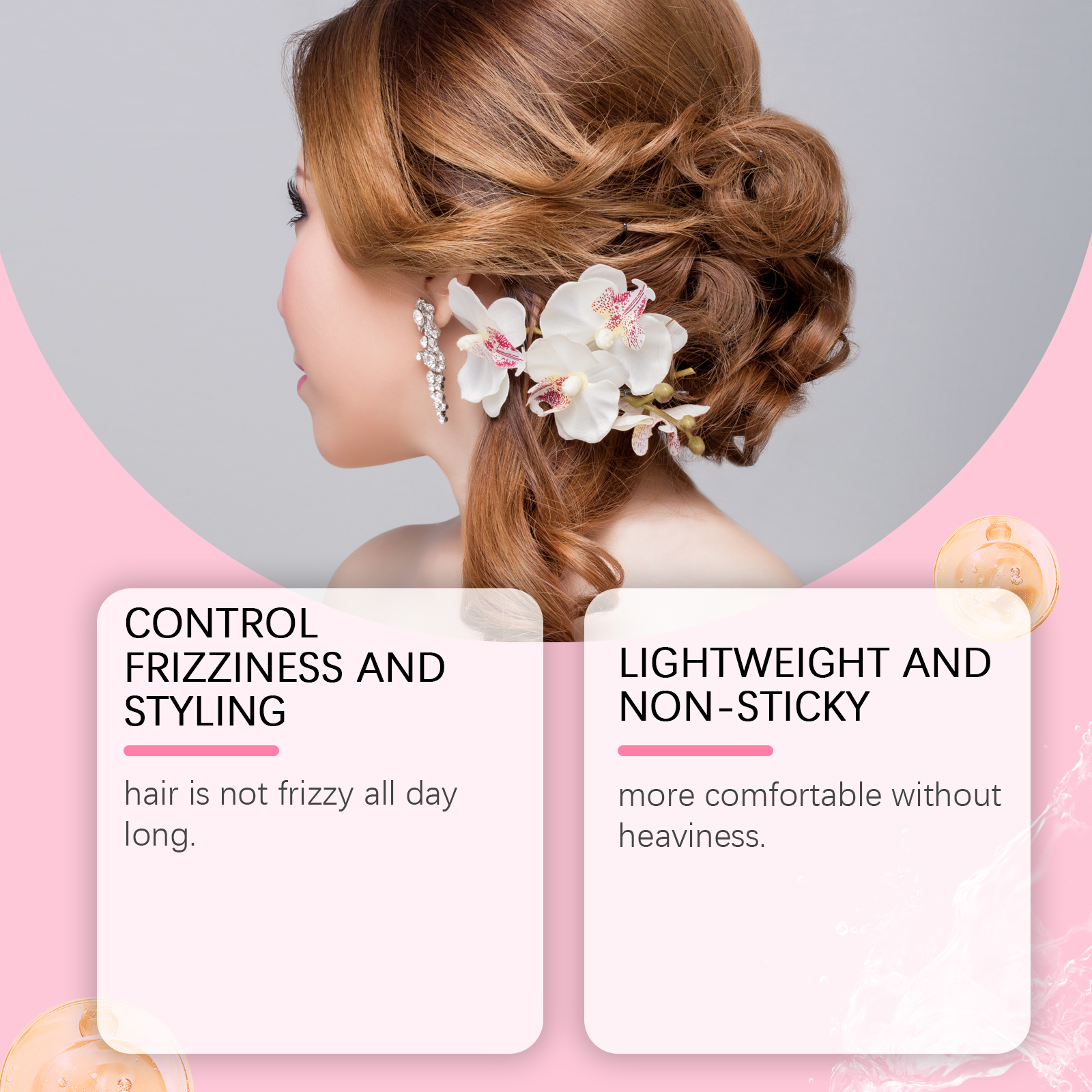 3in1 Hair Styling Cream Long L - đánh giá và giá Edge Control Gel