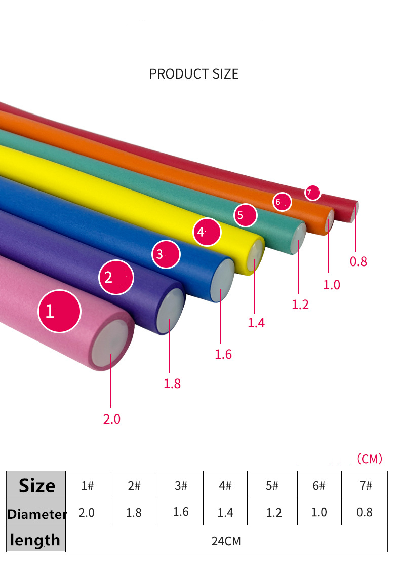 10pcs Flexible Curling Rods Ha - đánh giá và giá Hair Roller Set Flexi