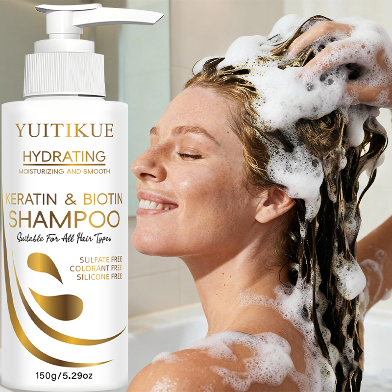 YUITIKUE Keratin & Biotin Hydr - đánh giá và giá Purple Toning Shampoo