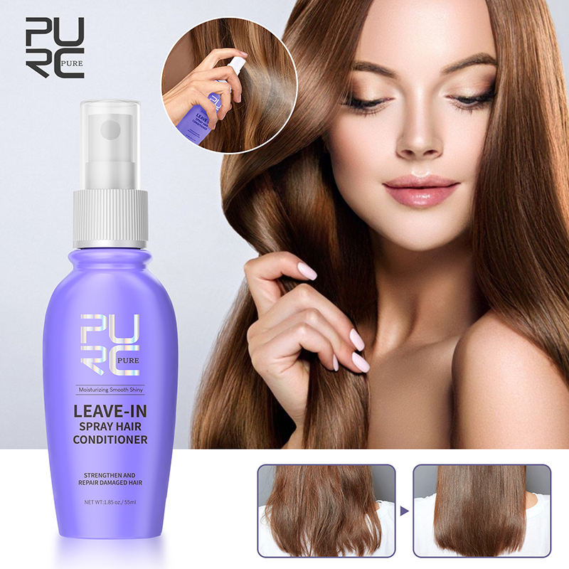 55ml PURC Leave-In Hair Spray  - đánh giá và giá Hair Care Essence Oil Spray