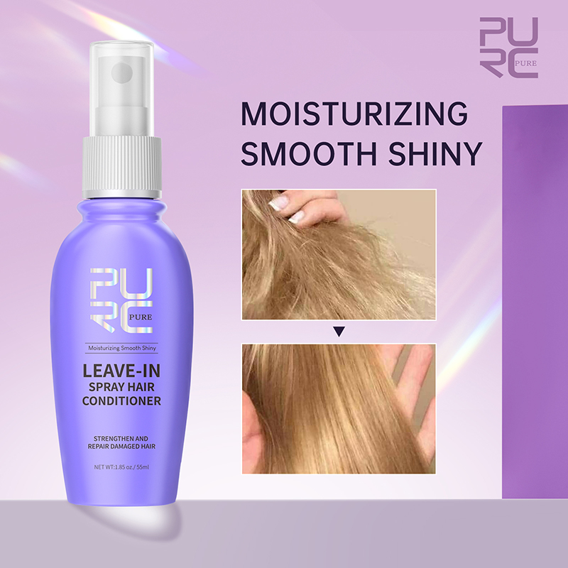55ml PURC Leave-In Hair Spray  - đánh giá và giá Hair Care Essence Oil Spray