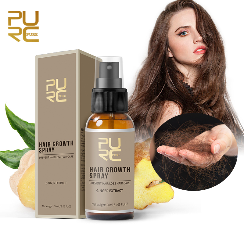 PURC Ginger Hair Spray Root St - đánh giá và giá Hair Care Serum