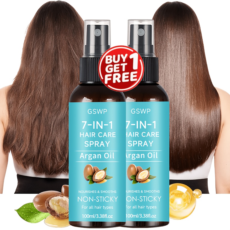 GSWP Argan Oil Hair Care Spray - đánh giá và giá Hair Care Essence Oil Spray
