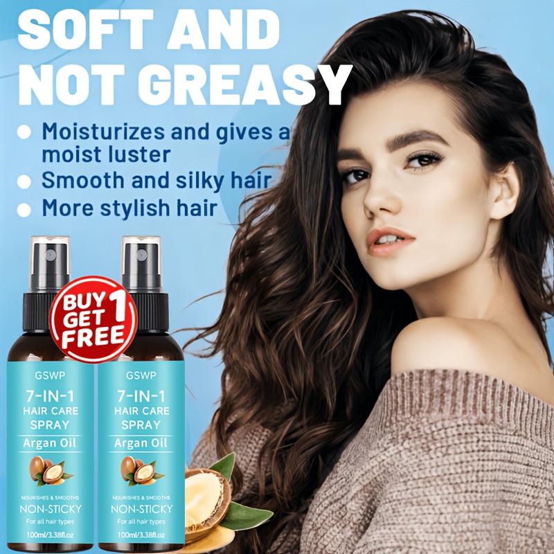 GSWP Argan Oil Hair Care Spray - đánh giá và giá Hair Care Essence Oil Spray