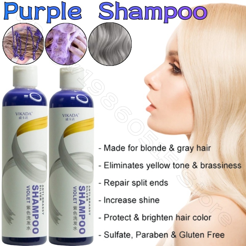 Purple Shampoo Blonde Platinum - đánh giá và giá Purple Toning Shampoo