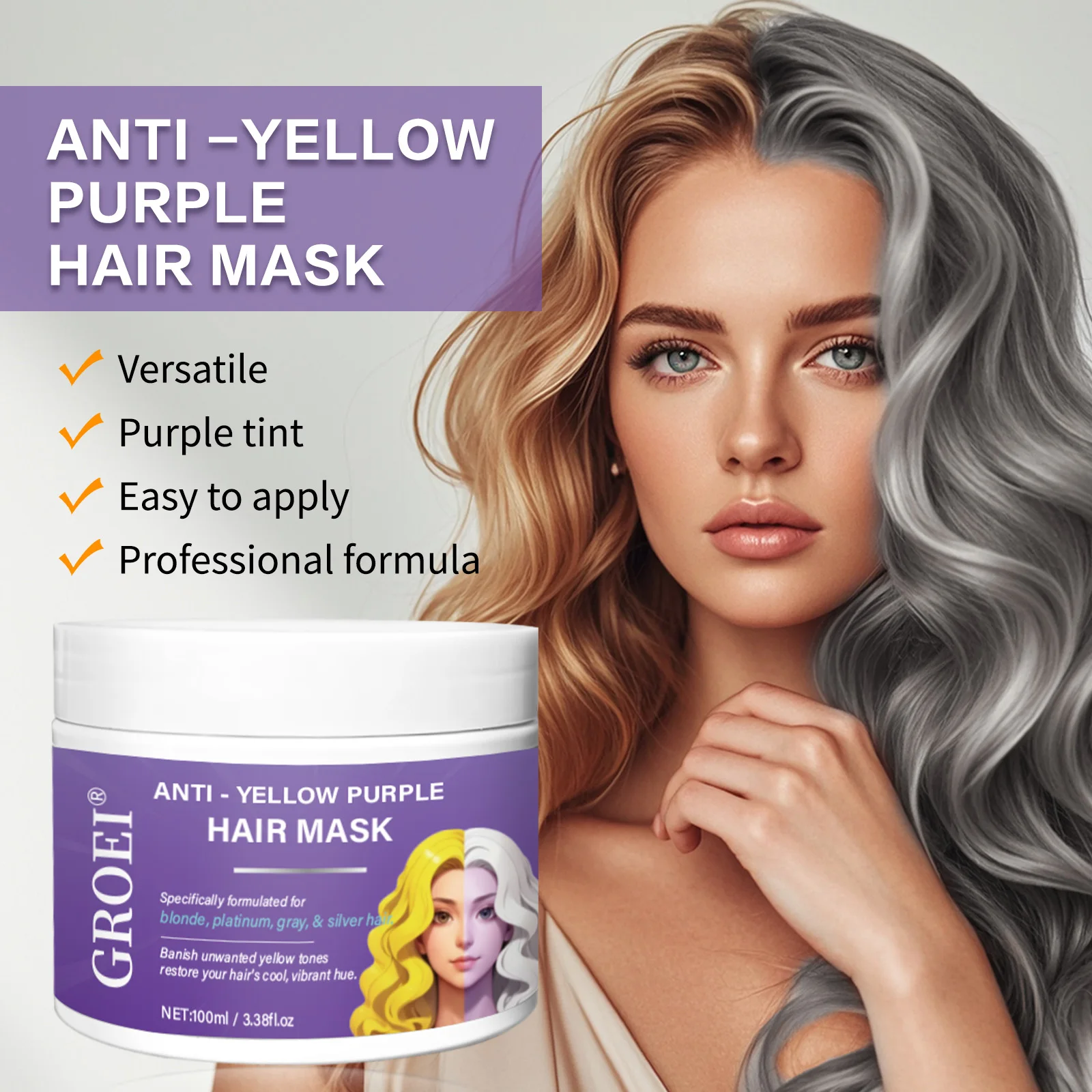 Lock Color Purple Hair Mask Bl - đánh giá và giá Purple Toning Shampoo