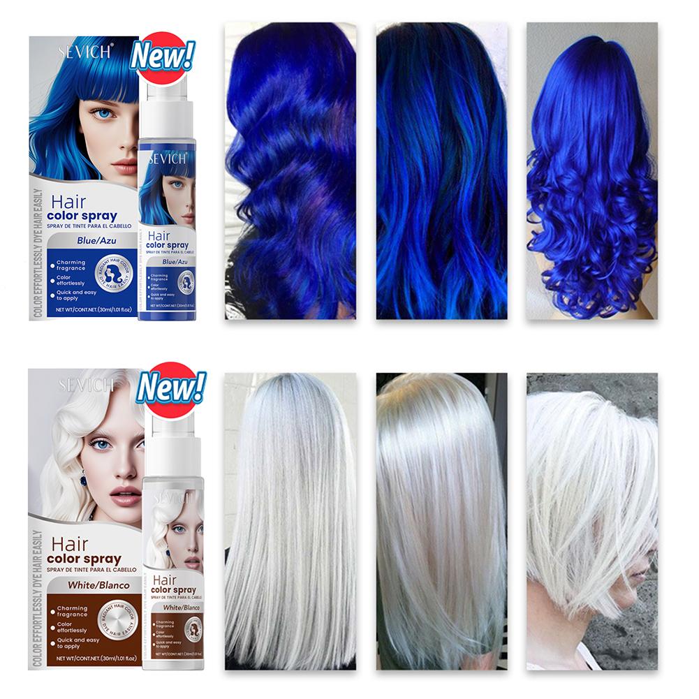 8 Colors Hair Color Spray Disp - đánh giá và giá Purple Toning Shampoo