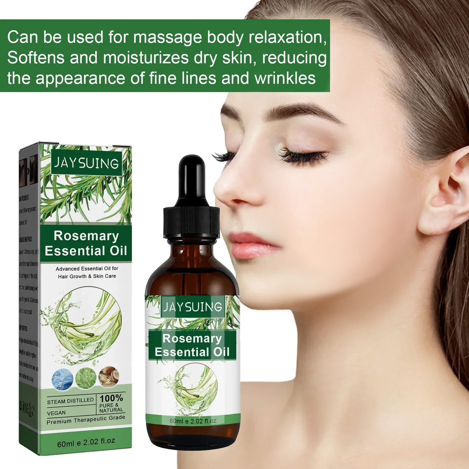 Rosemary Essential Oil For Hai - đánh giá và giá Hair Care Serum