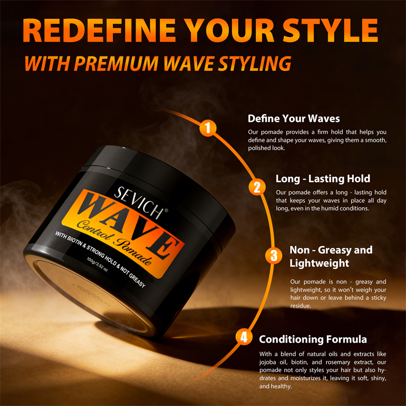 Deep Wave Pomade for African B - đánh giá và giá Edge Control Gel