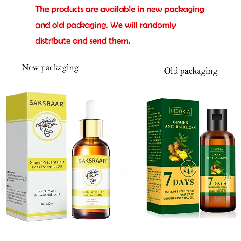 Ginger Hair Growth Products Fa - đánh giá và giá Hair Care Essence Oil Spray