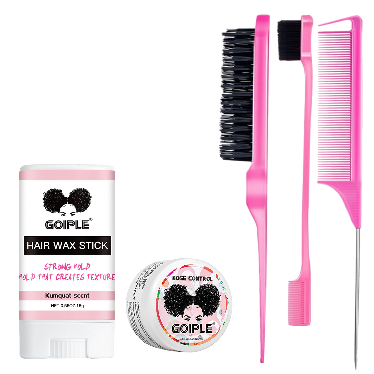 Natural Hair Wax Edge Control  - đánh giá và giá Edge Control Gel