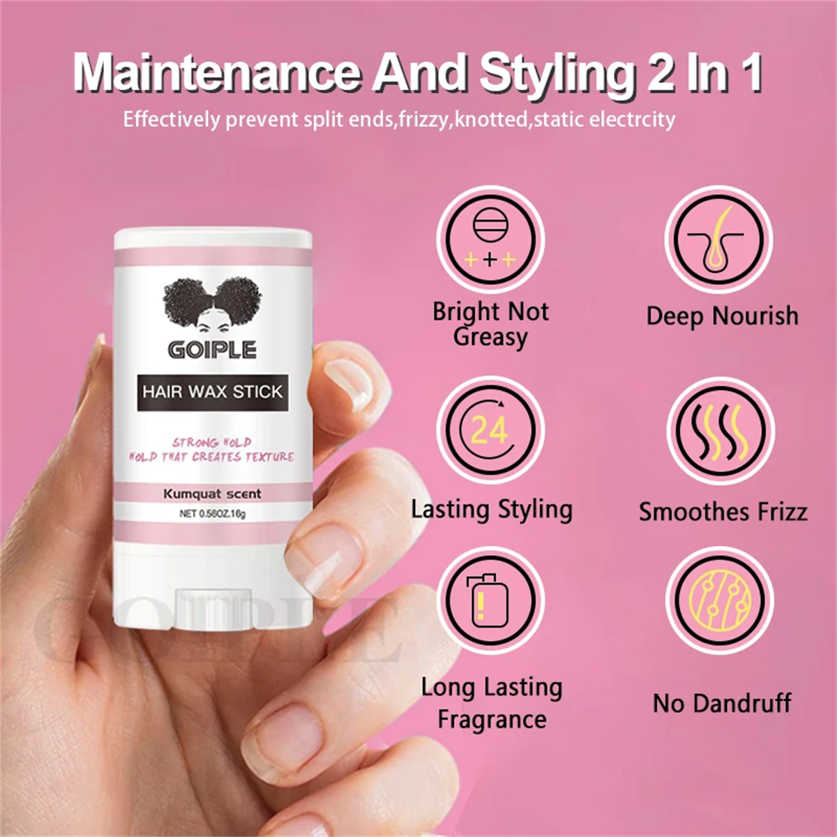 Natural Hair Wax Edge Control  - đánh giá và giá Edge Control Gel