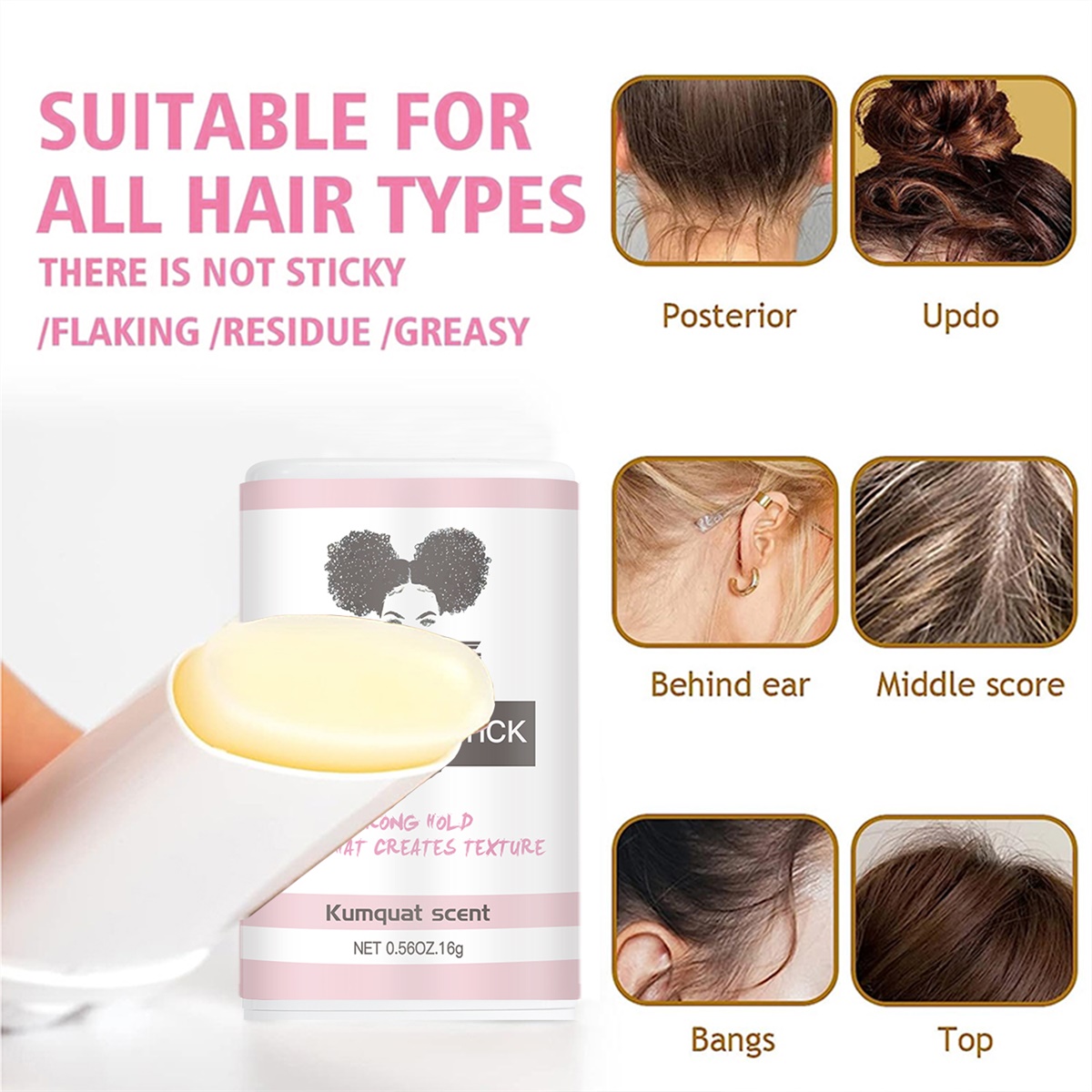 Natural Hair Wax Edge Control  - đánh giá và giá Edge Control Gel