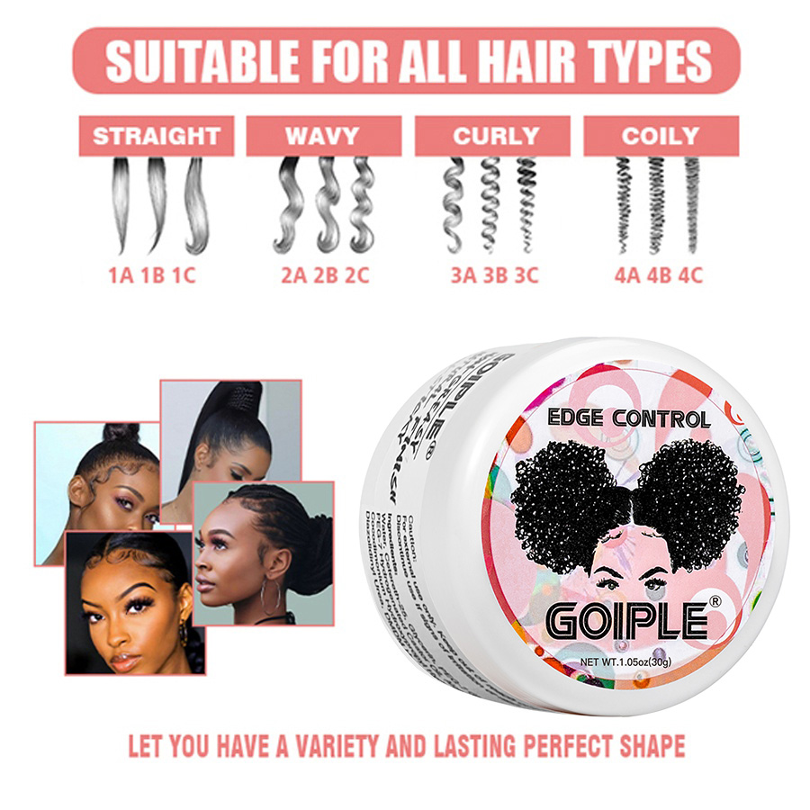 Natural Hair Wax Edge Control  - đánh giá và giá Edge Control Gel