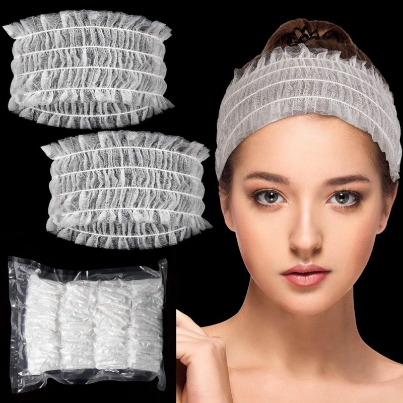 100 Pcs Disposable Headbands N - đánh giá và giá Hair Care Journey