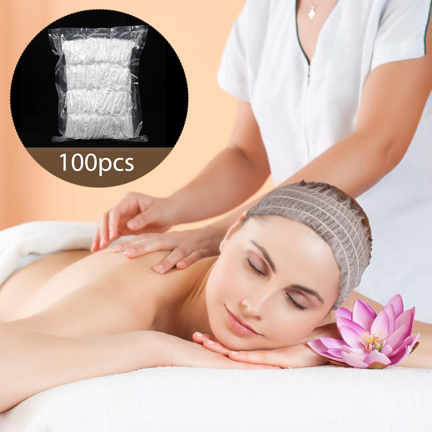100 Pcs Disposable Headbands N - đánh giá và giá Hair Care Journey