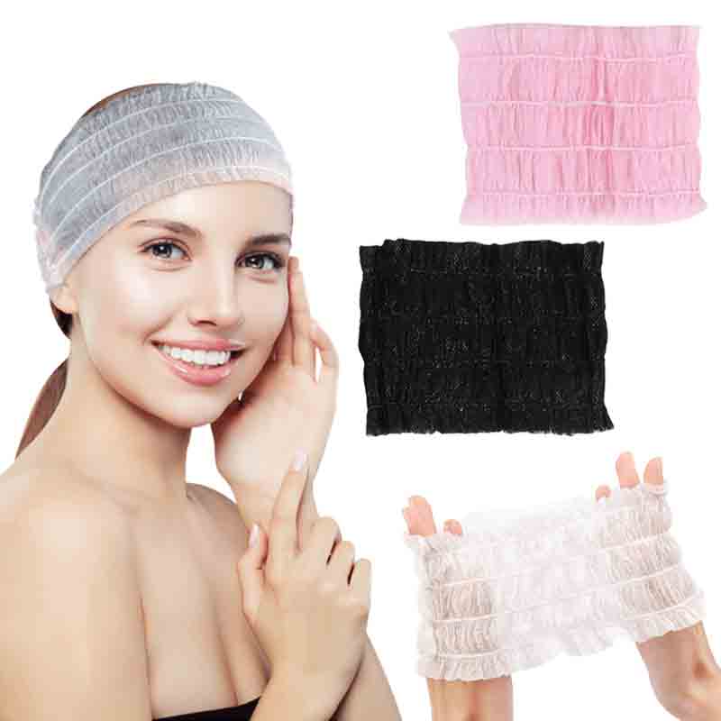 100 Pcs Disposable Headbands N - đánh giá và giá Hair Care Journey
