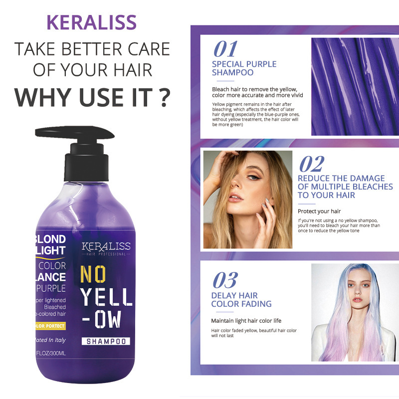 Color-locking shampoo Mask Blo - đánh giá và giá Purple Toning Shampoo