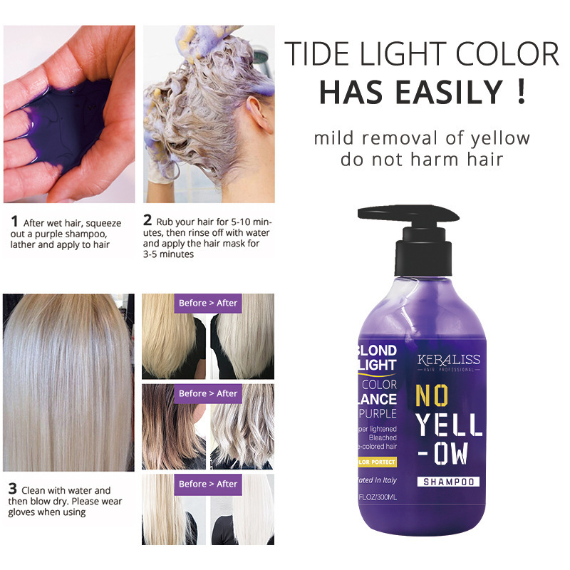 Color-locking shampoo Mask Blo - đánh giá và giá Purple Toning Shampoo