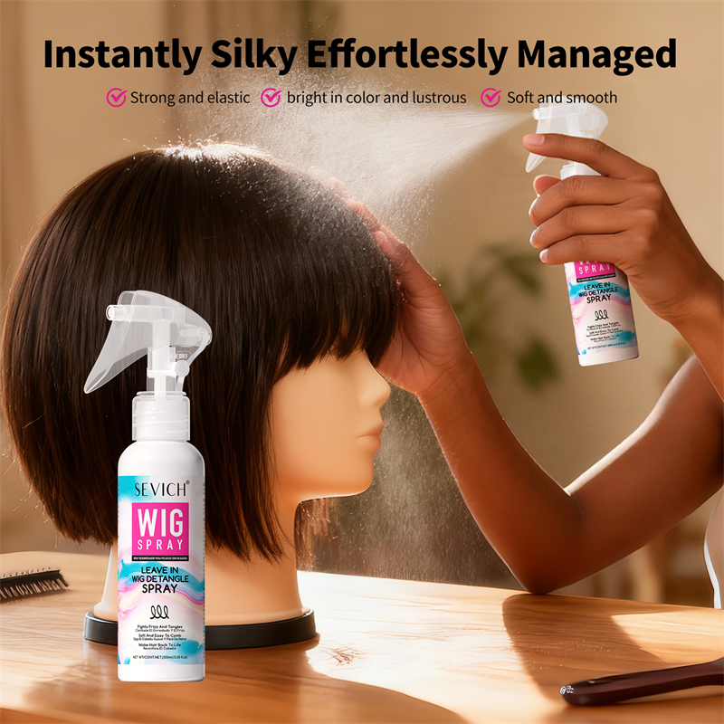 Wig Spray Leave-In Wig Detangl - đánh giá và giá Hair Care Essence Oil Spray