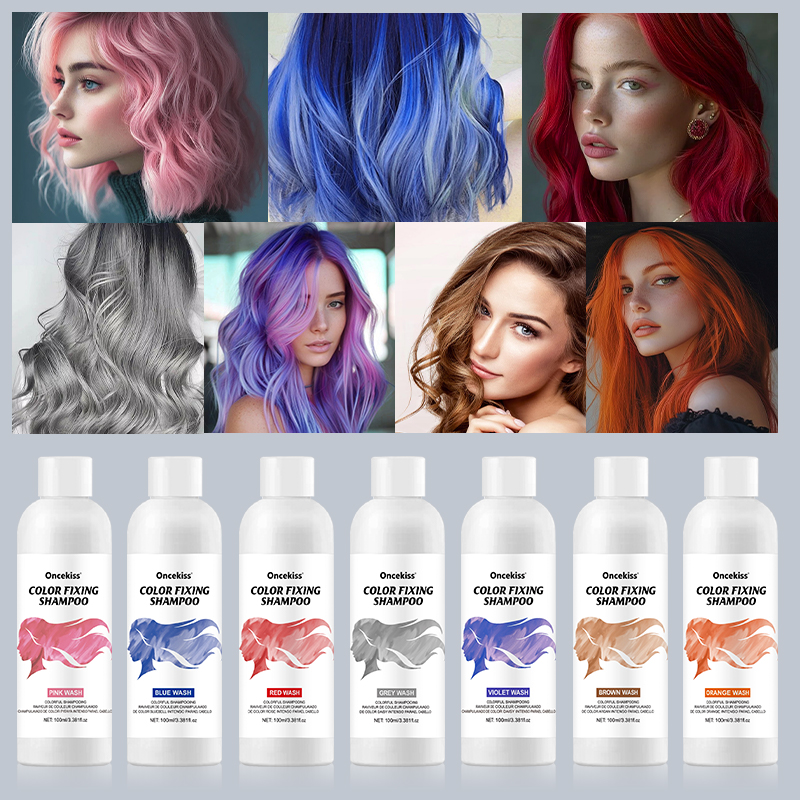 100ml Temporary Hair Color Sha - đánh giá và giá Purple Toning Shampoo