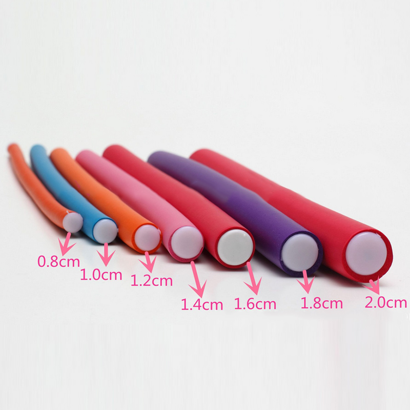 10 Pcs/Set Soft Hair Curlers M - đánh giá và giá Hair Roller Set Flexi