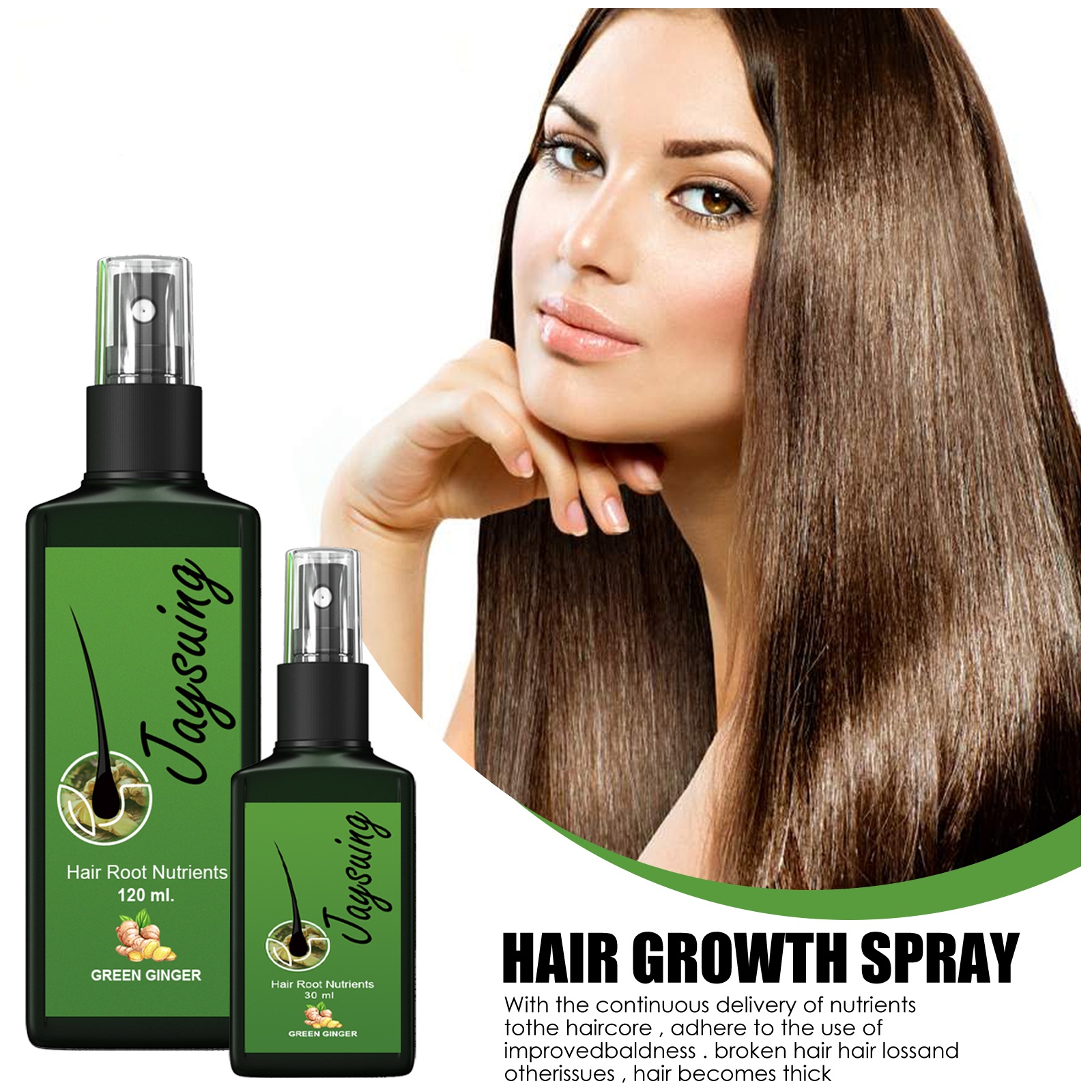 Hair Growth Oil Spray Nourishi - đánh giá và giá Hair Care Essence Oil Spray