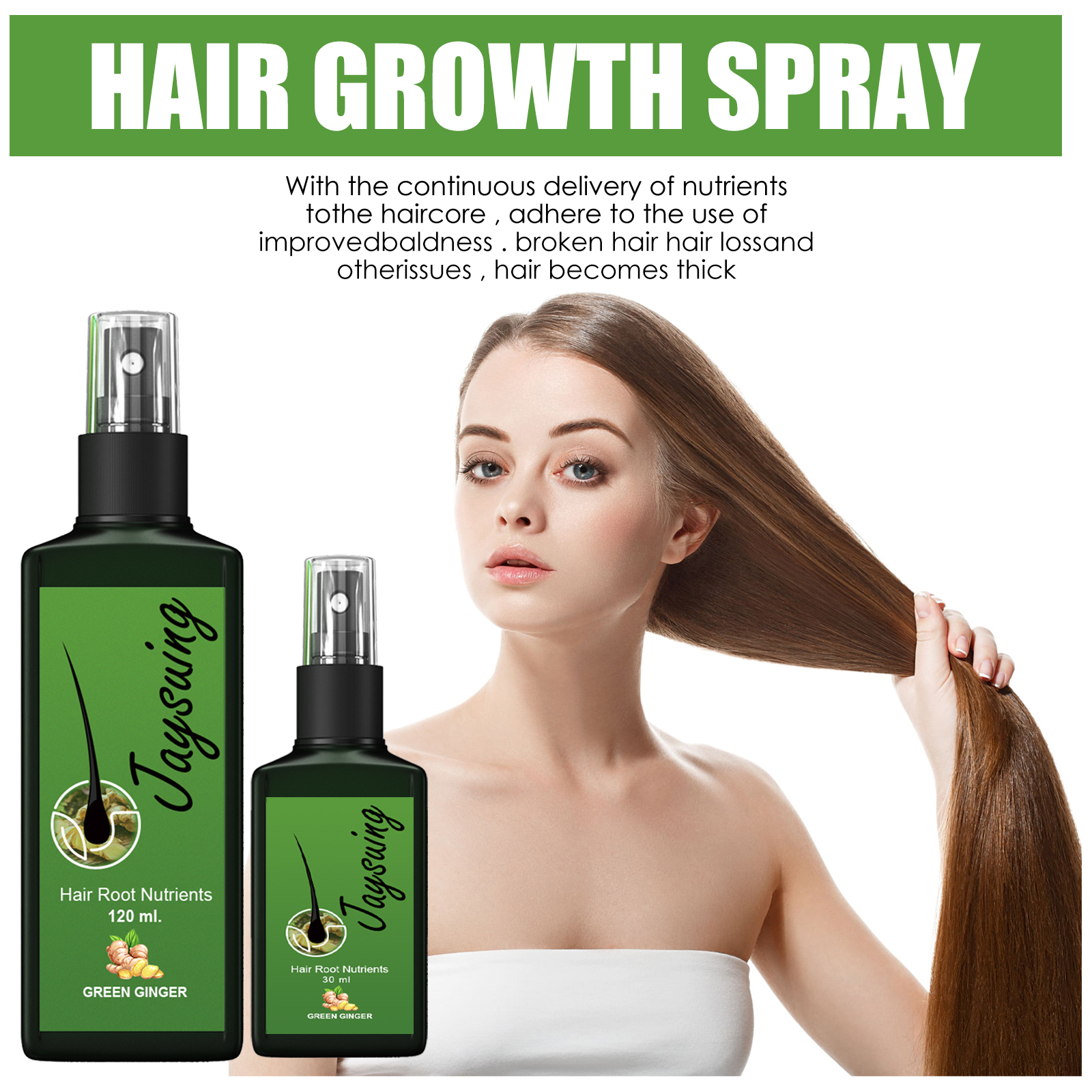 Hair Growth Oil Spray Nourishi - đánh giá và giá Hair Care Essence Oil Spray