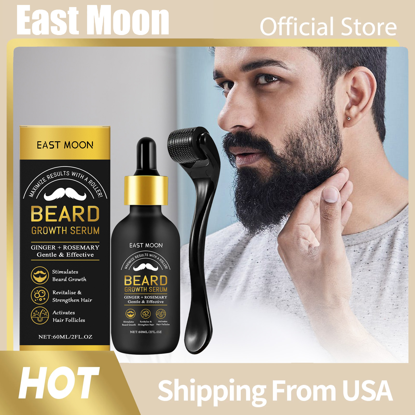 Beard Care Essential Oil Deep  - đánh giá và giá Hair Care Serum